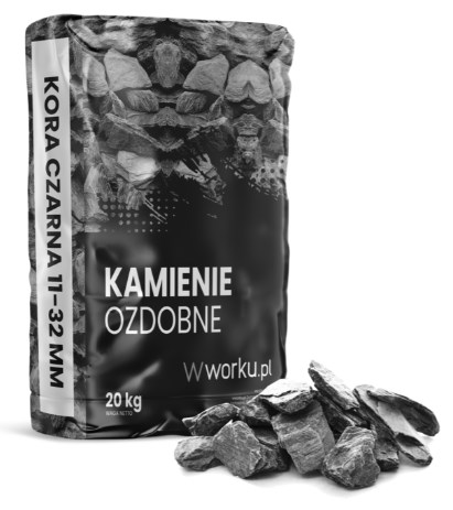 Kora czarna 11–32 mm 20 kg